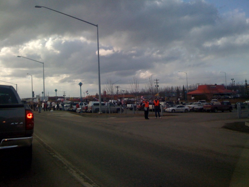 Tax day Tea Party in Wasilla, Alaska (1)