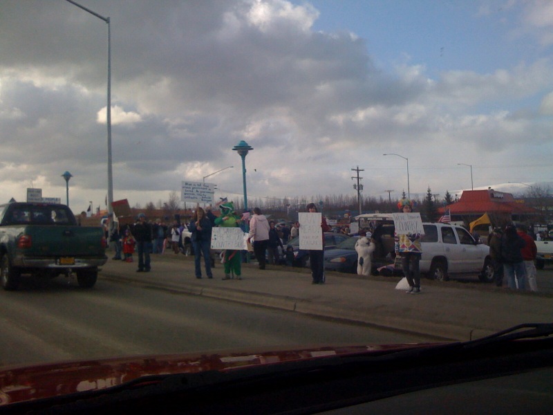Tax day Tea Party in Wasilla, Alaska (2)
