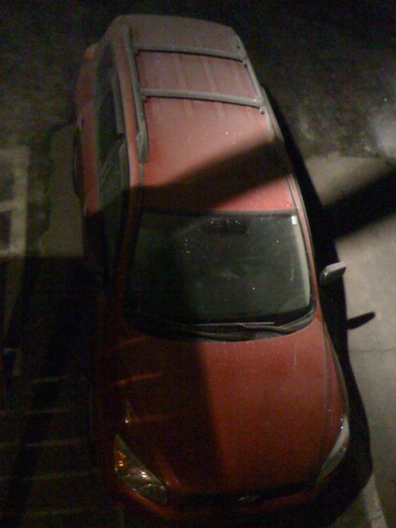My frozen car in Wasilla, Alaska