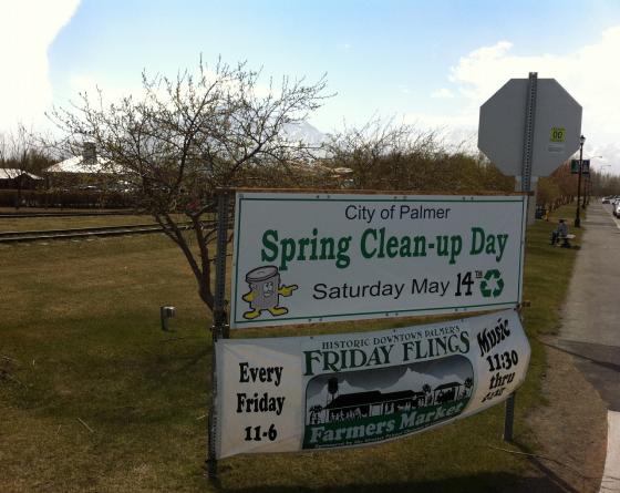 Palmer, Alaska spring cleanup day (2011)