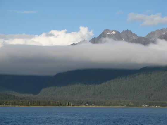 Seward, Alaska - Cloud on a Mountain