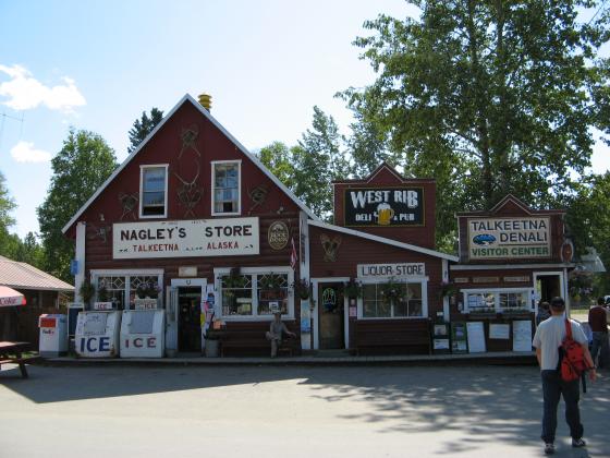 Nagley's grocery store in Talkeetna, Alaska