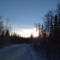 Alaska sunrise - Sun at 1:20pm, December 5, 2010
