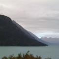 Green Alaska water - a lake, river, or ocean