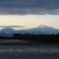 Denali from Talkeetna, fall evening