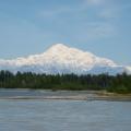 Denali mountain range, from Talkeetna, Alaska