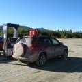 My dirty car on the Dalton Highway