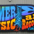 Homer "Music and Recording" sign