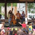Melissa Mitchell and company at the Moose Dropping Festival