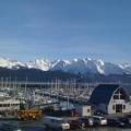 Seward, Alaska harbor (port) area, February, 2011