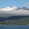 Seward, Alaska - Clouds hovering in mountain