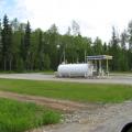The gas station in Talkeetna, Alaska