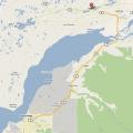 Map showing Wasilla, Palmer, and Anchorage, Alaska