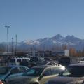 "Termination dust" in Wasilla, Alaska