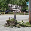 Talkeetna Welcome sign
