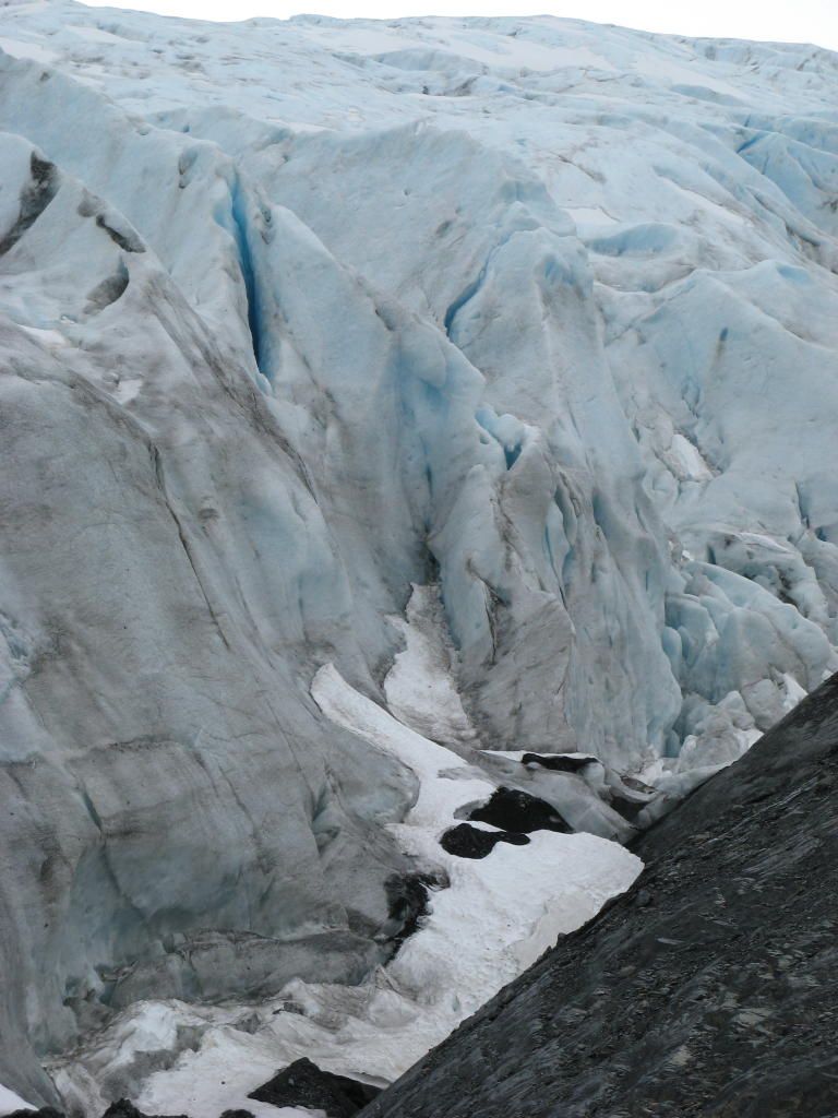 The glacier